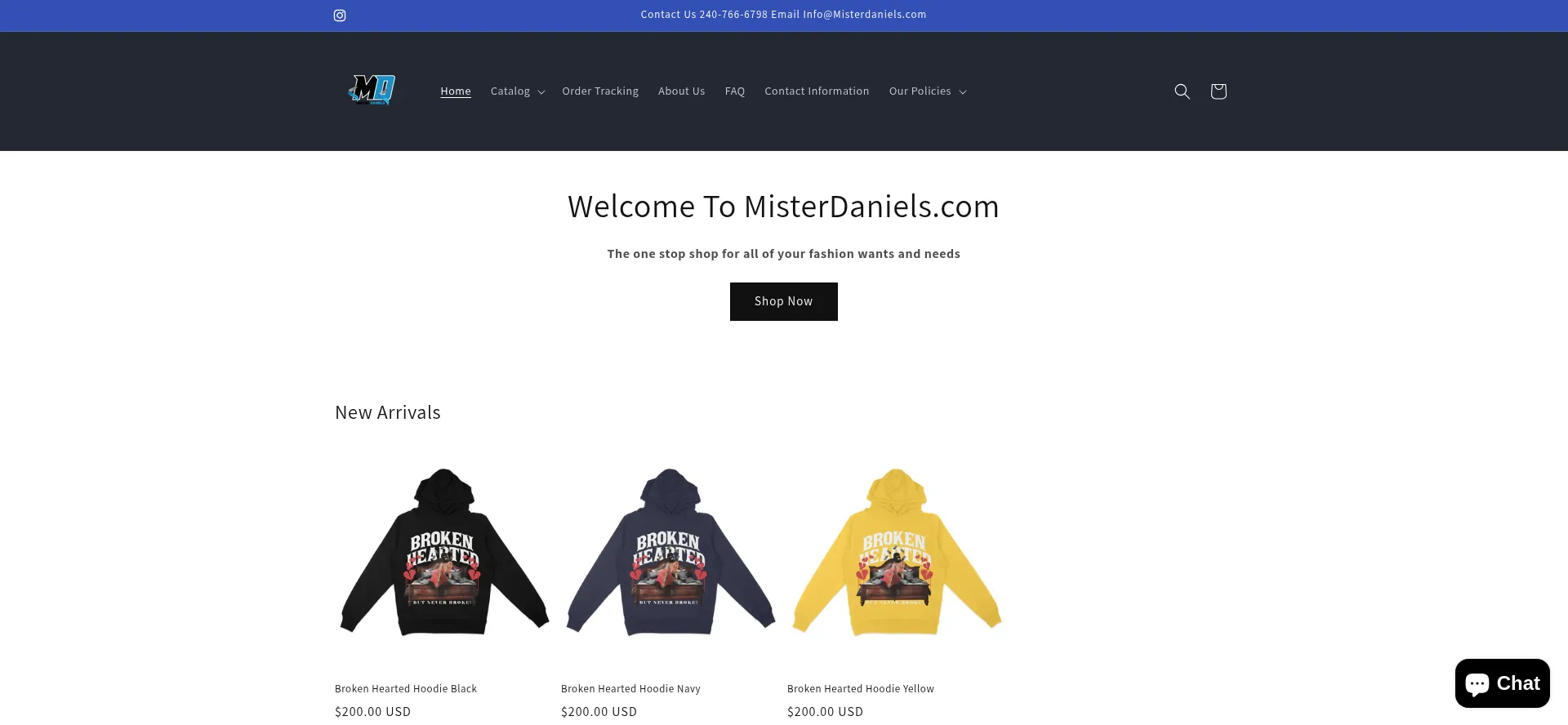 Misterdaniels.com