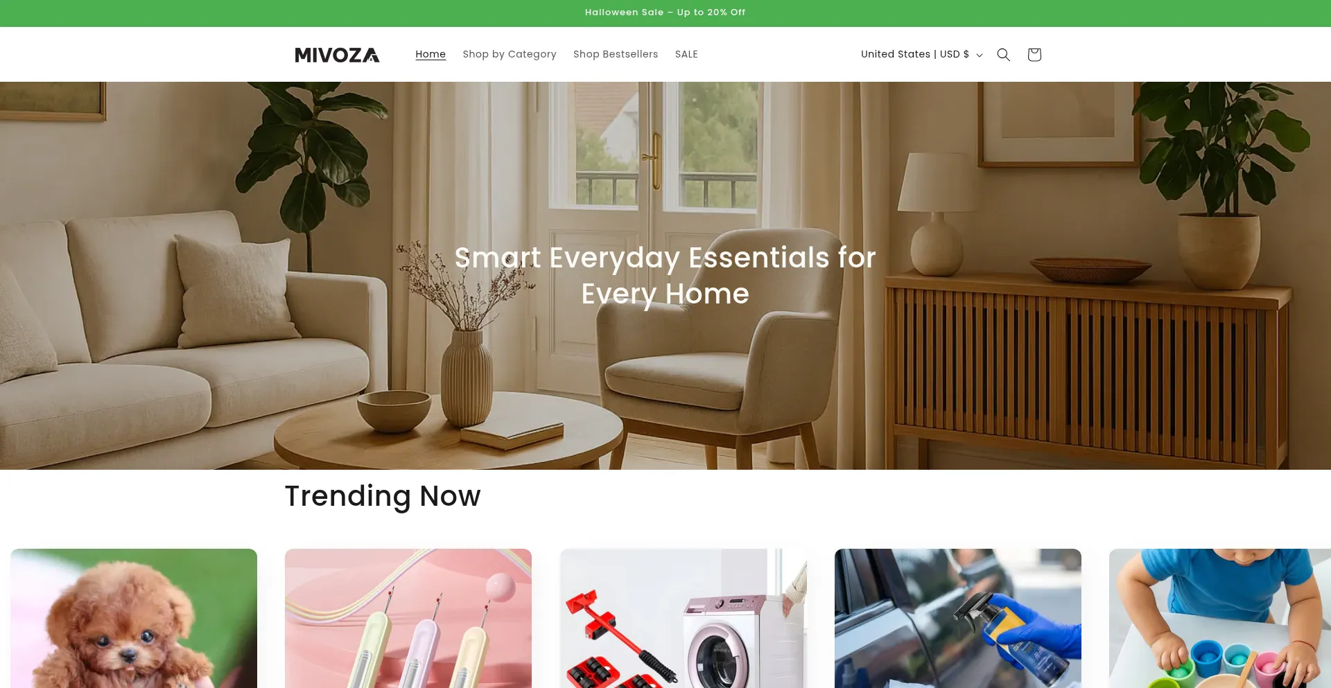 Mivozainternational.com Screenshot