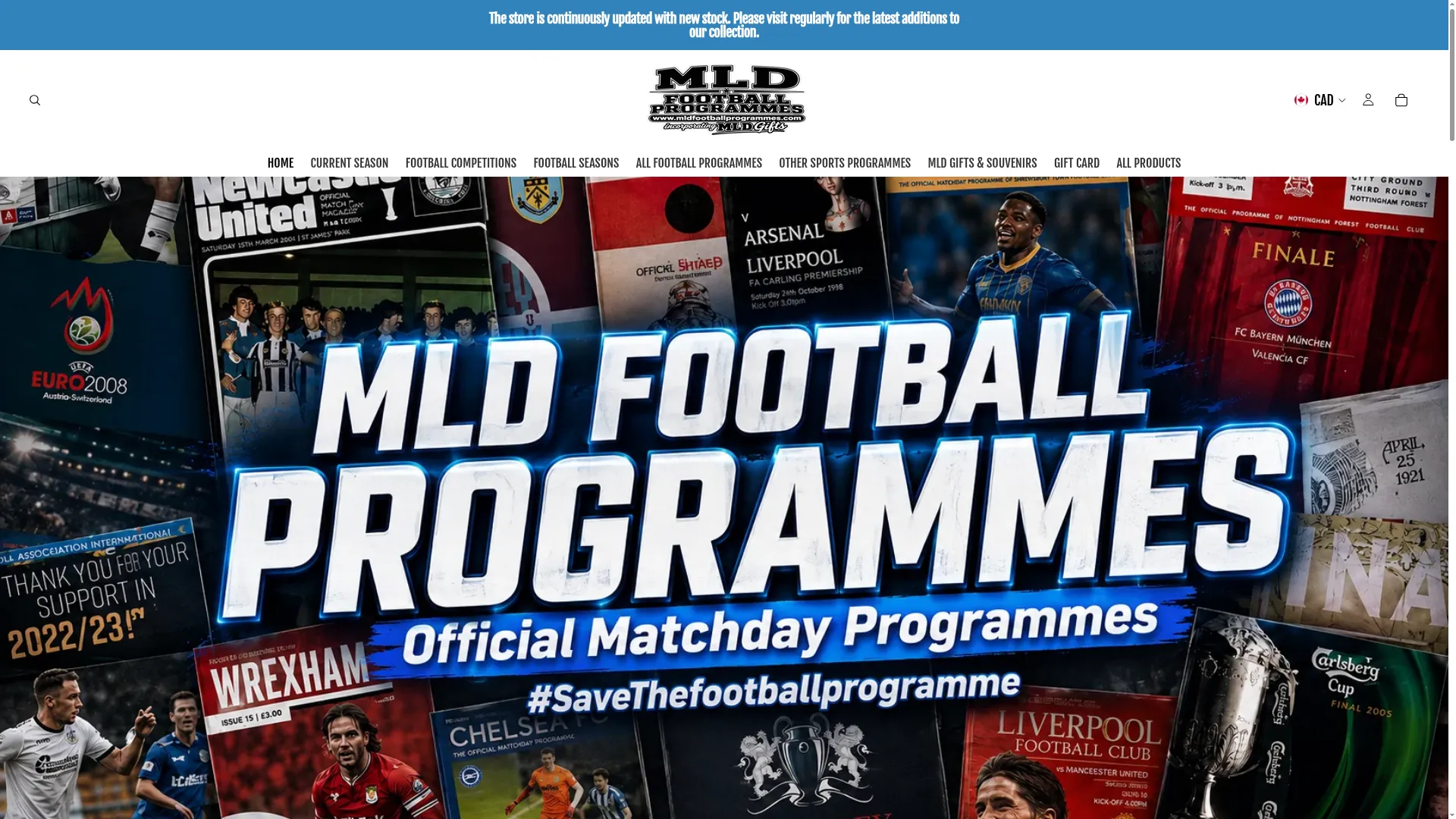 Mldfootballprogrammes.com