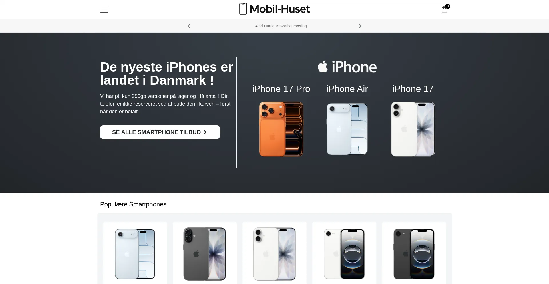 Mobil-huset.com Screenshot