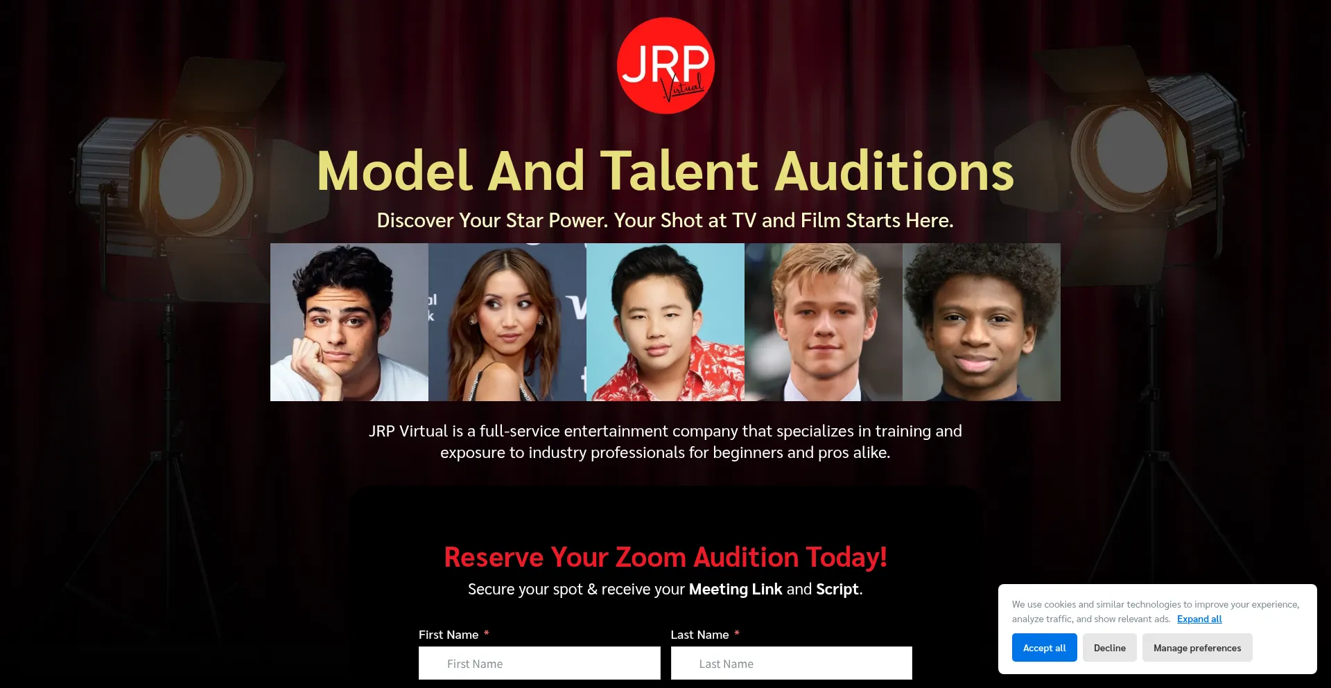 Modelandtalentaudition.com