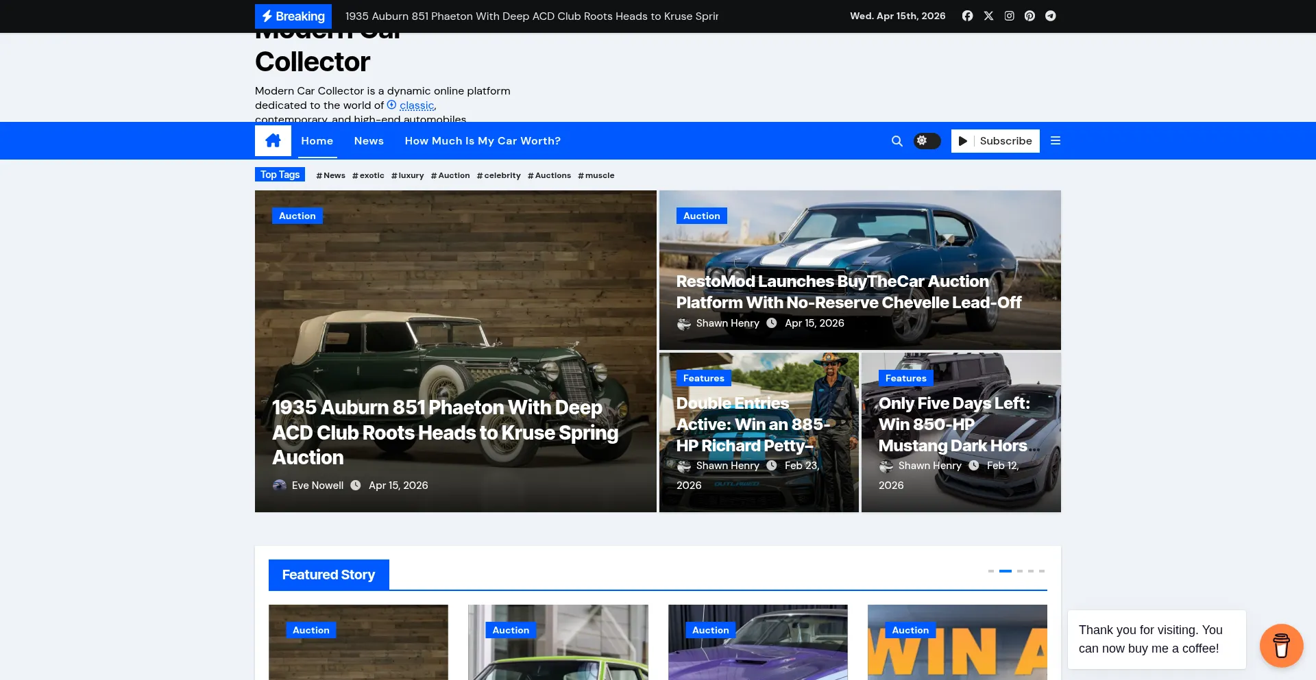 Moderncarcollector.com