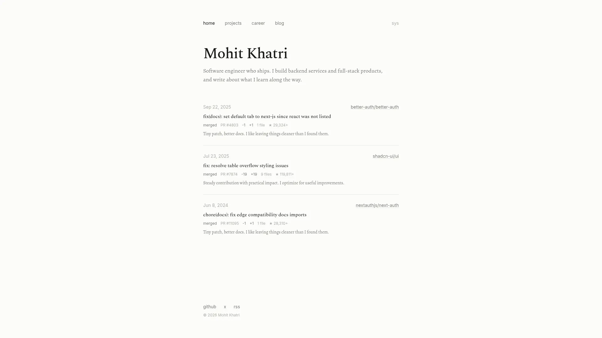 Mohitkhatri.dev