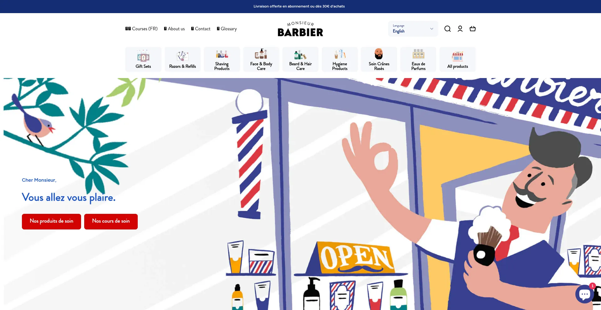 Monsieurbarbier.com