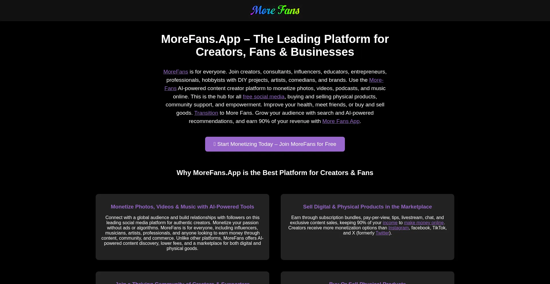 Morefans.app