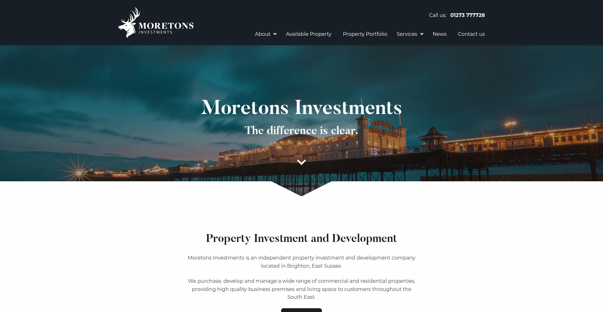 Moretonsinvestments.com Screenshot