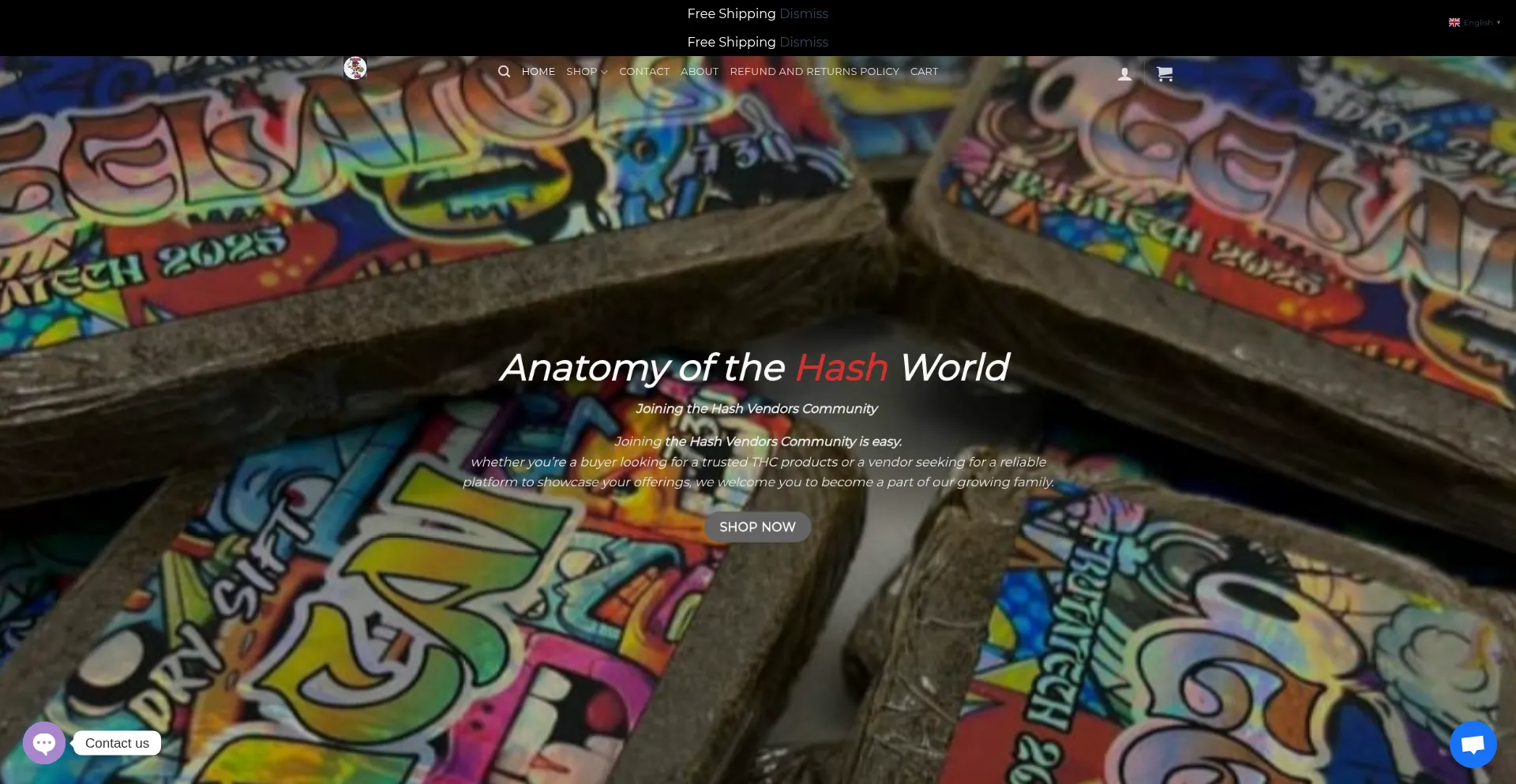Website screenshot of Moroccodry.com