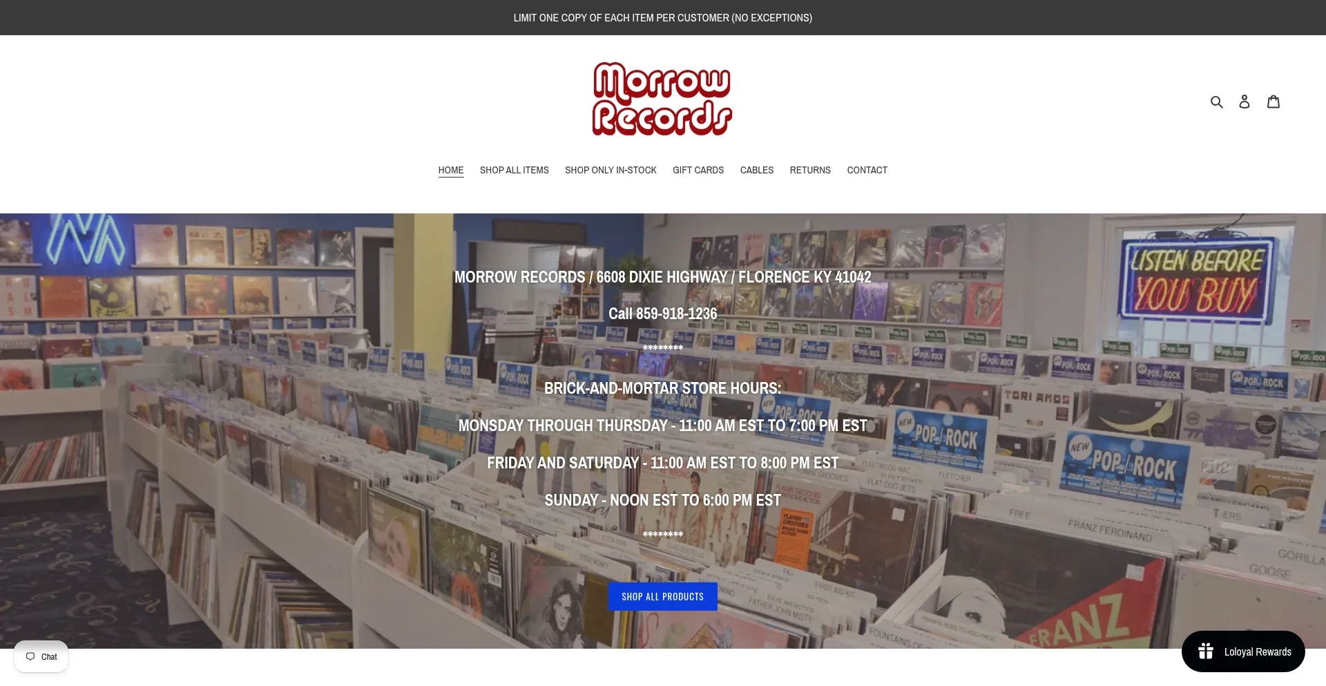 Morrowrecords.com