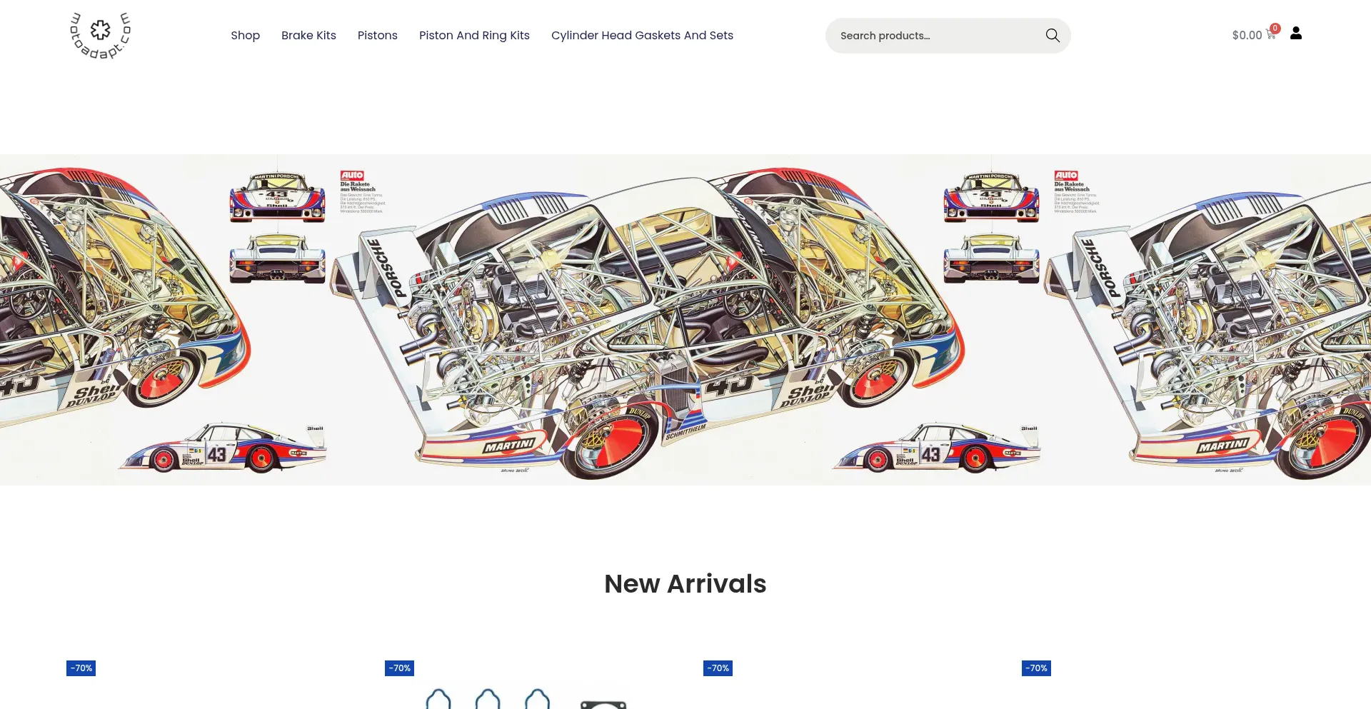 Motoadapt.com Screenshot