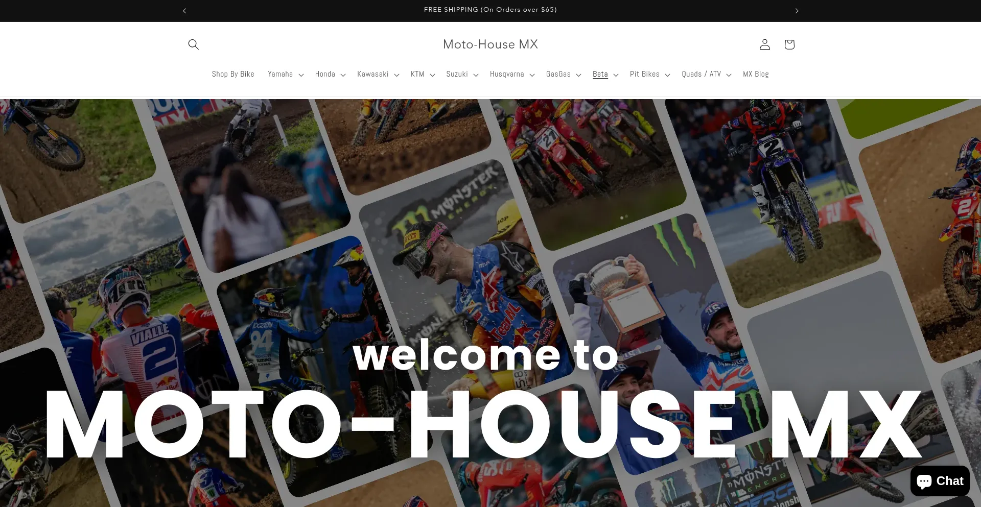 Website screenshot of Motohousemx.com