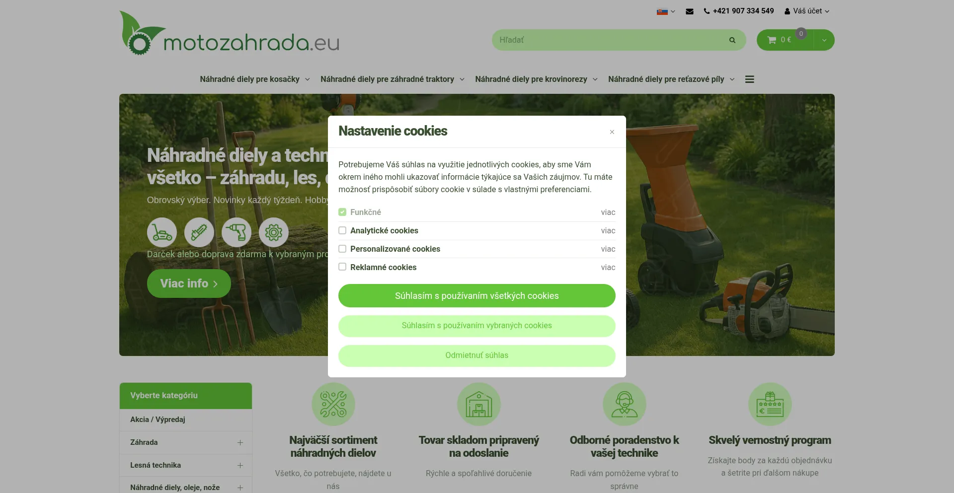 Motozahrada.eu Screenshot