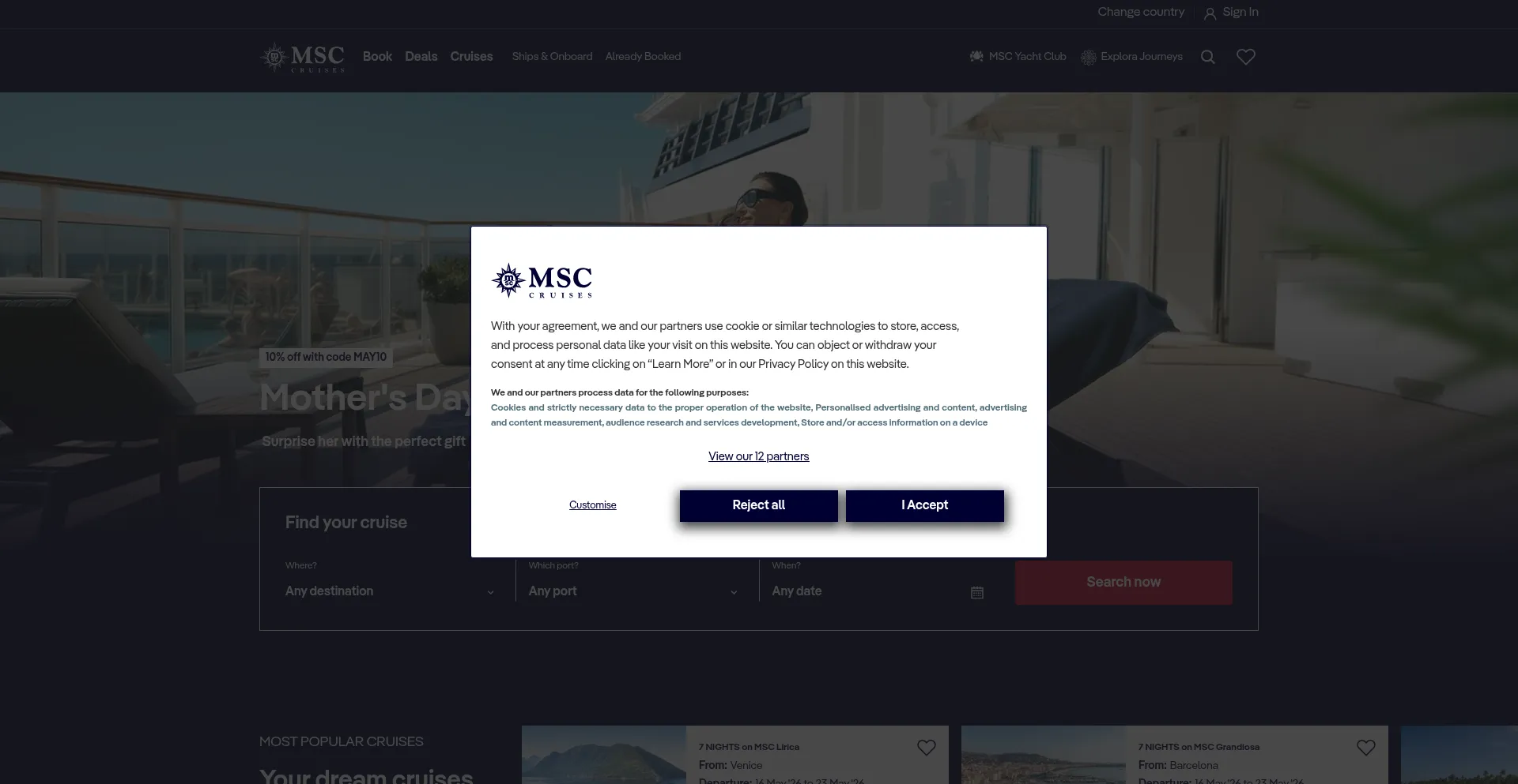 Msccruises.eu