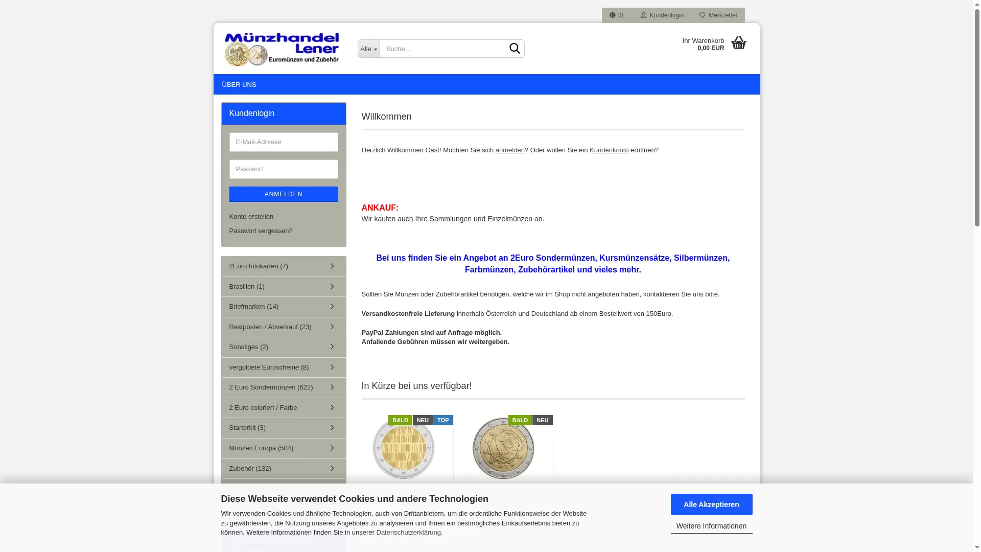 Muenzhandel-lener.at