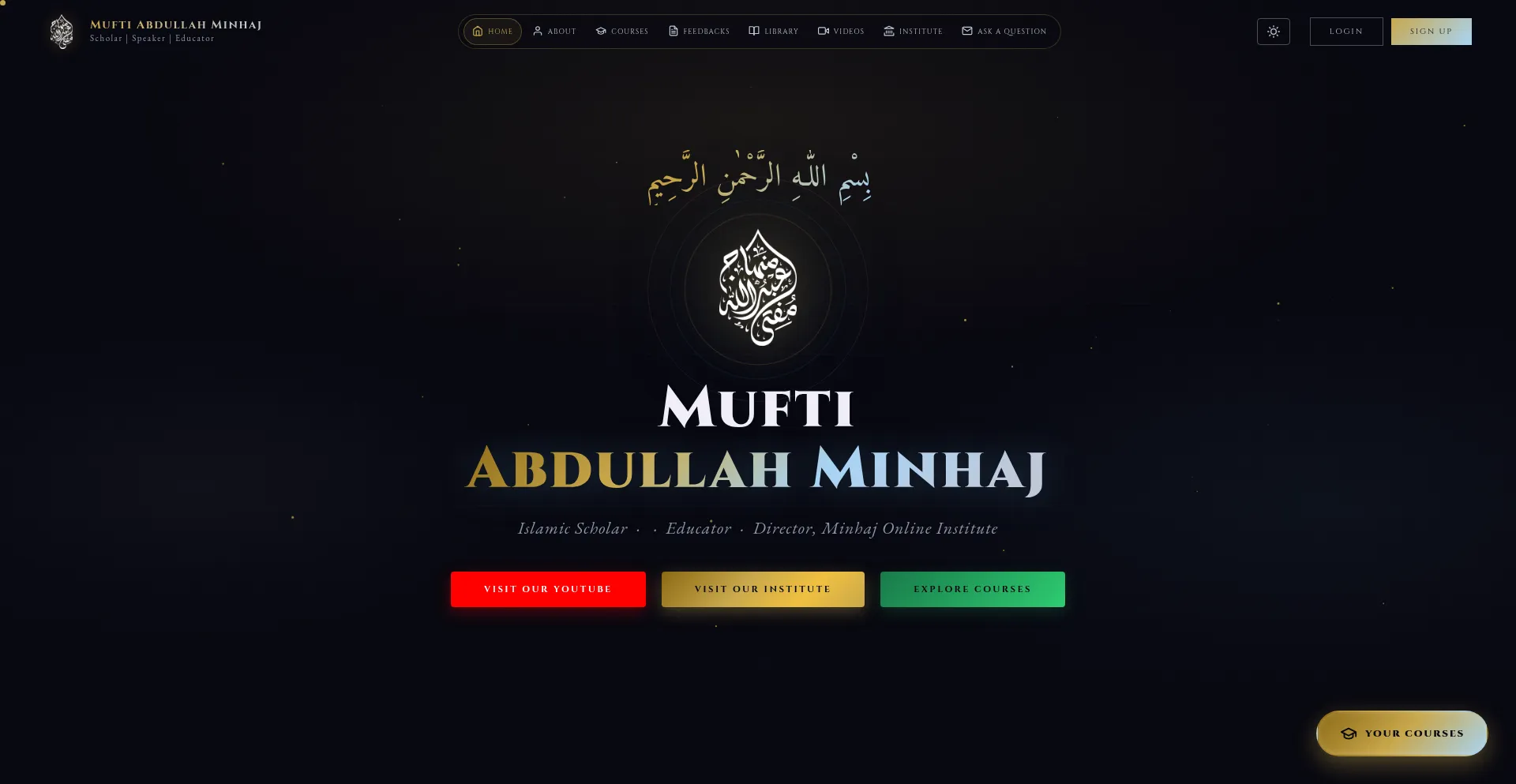 Muftiabdullahminhaj.com