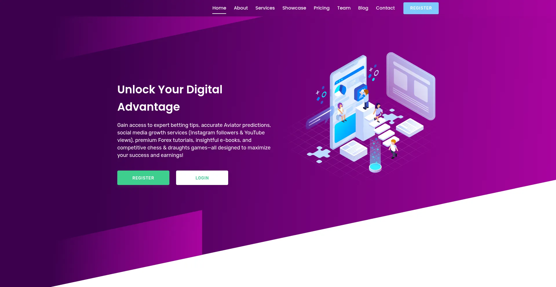 Website screenshot of Mulapal.com