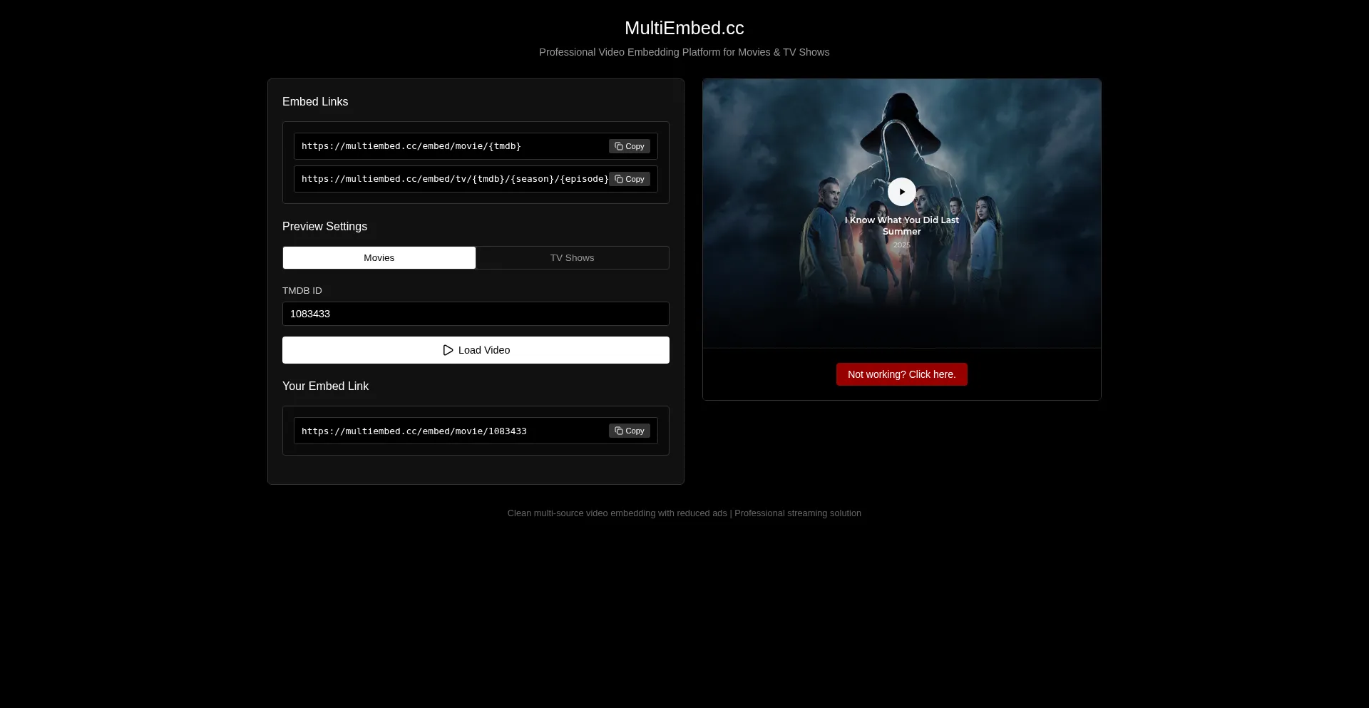 Multiembed.cc