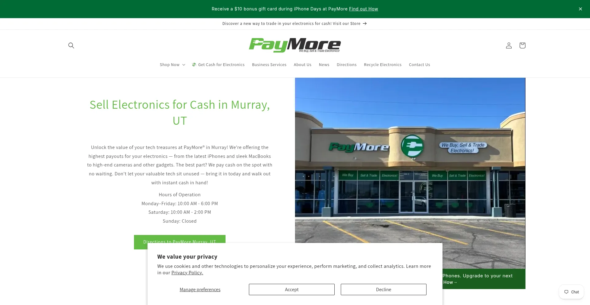 Murrayut.paymore.com