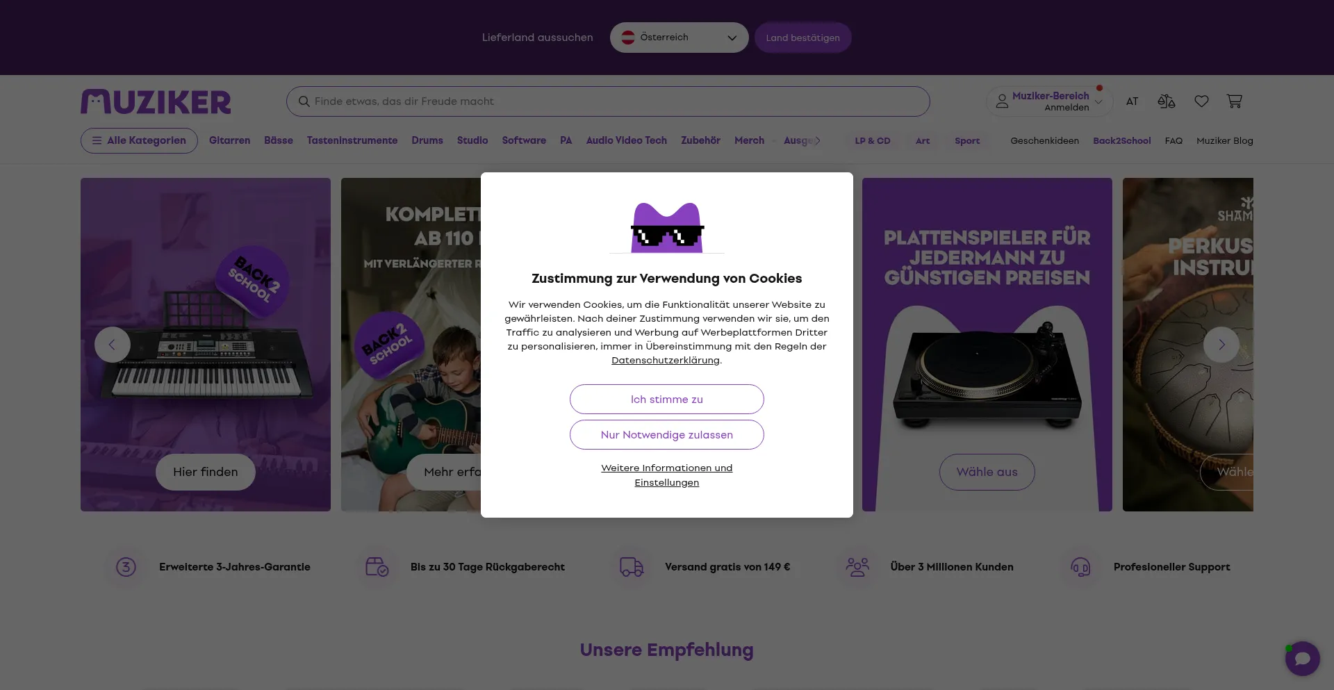Ist Muziker.at sicher und vertrauenswürdig?