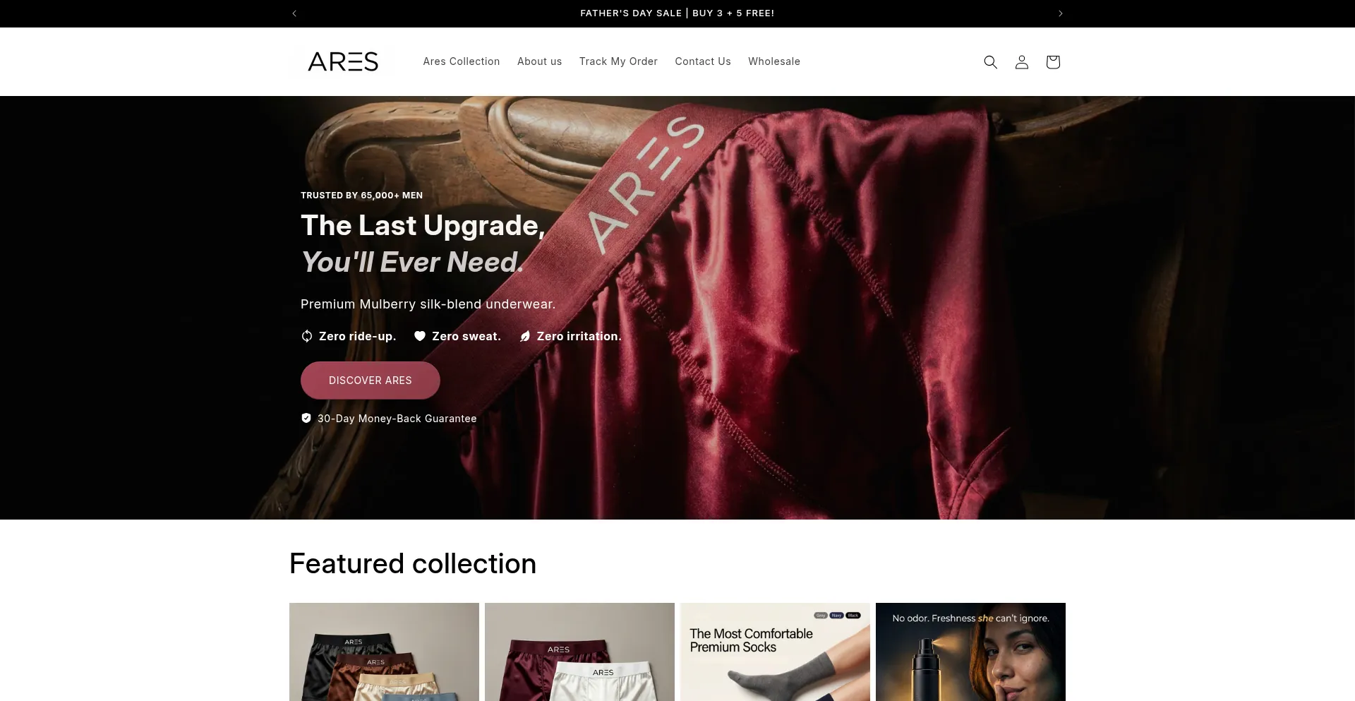 Mx.aresunderwear.com