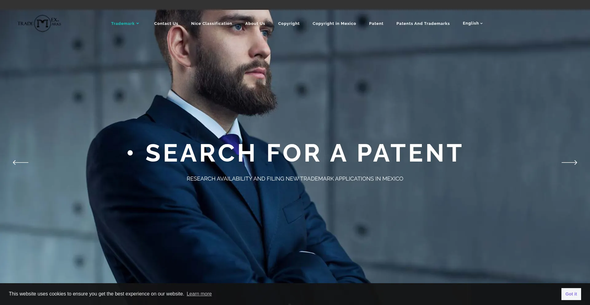 Website screenshot of Mxmarks.com