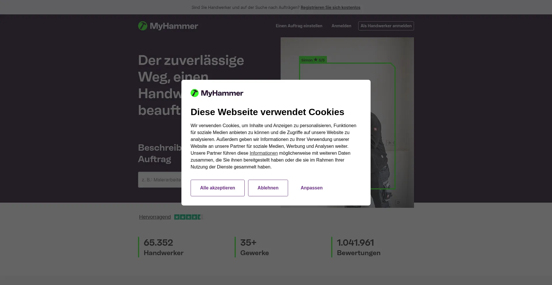 Ist My-hammer.de sicher und vertrauenswürdig?