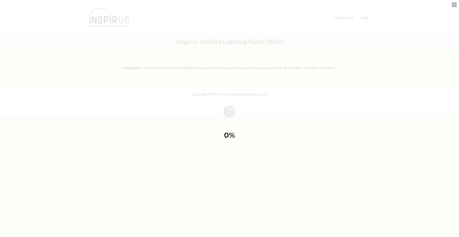 Myaccount.inspiruseducation.com