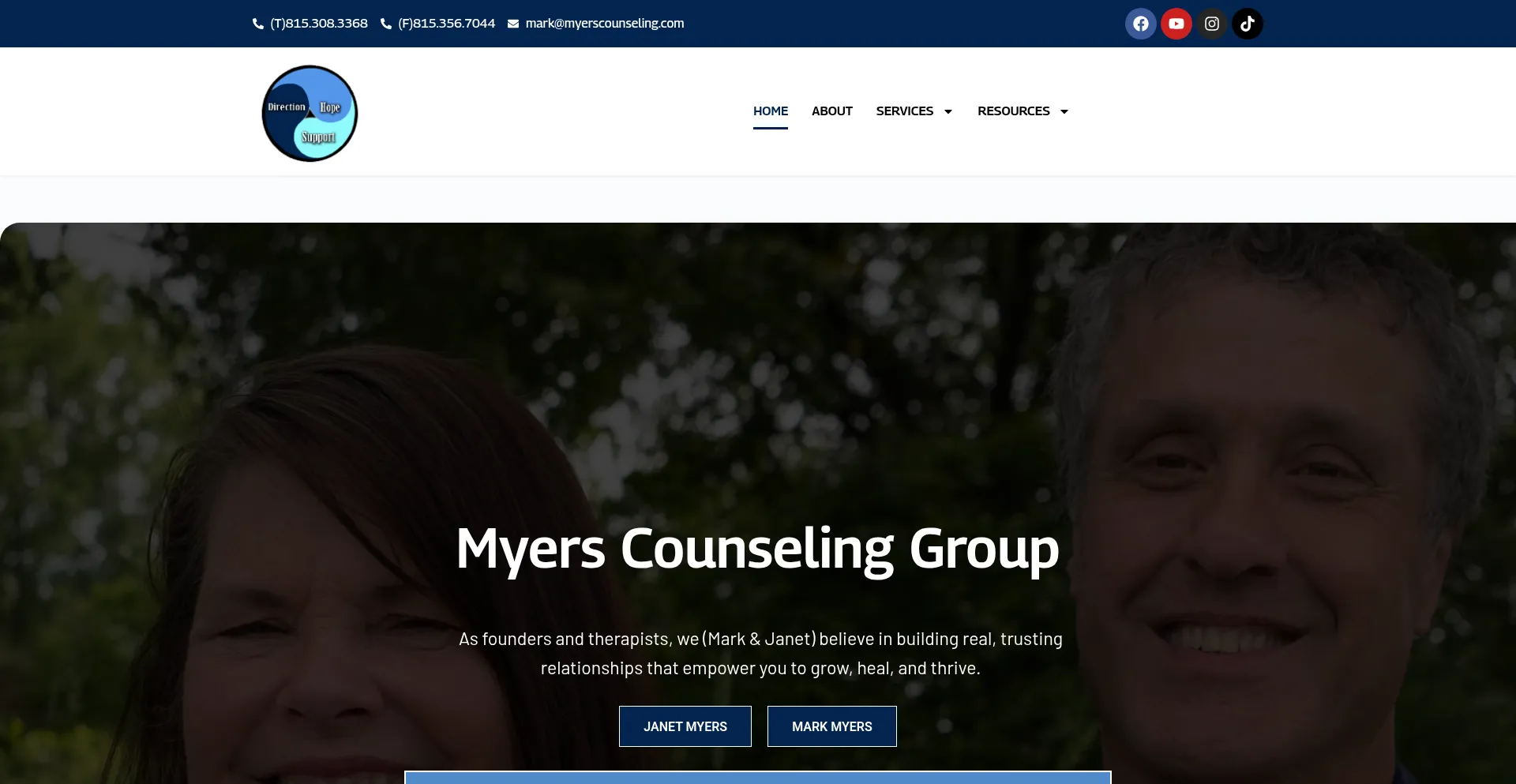Ist Myerscounseling.com sicher und vertrauenswürdig?