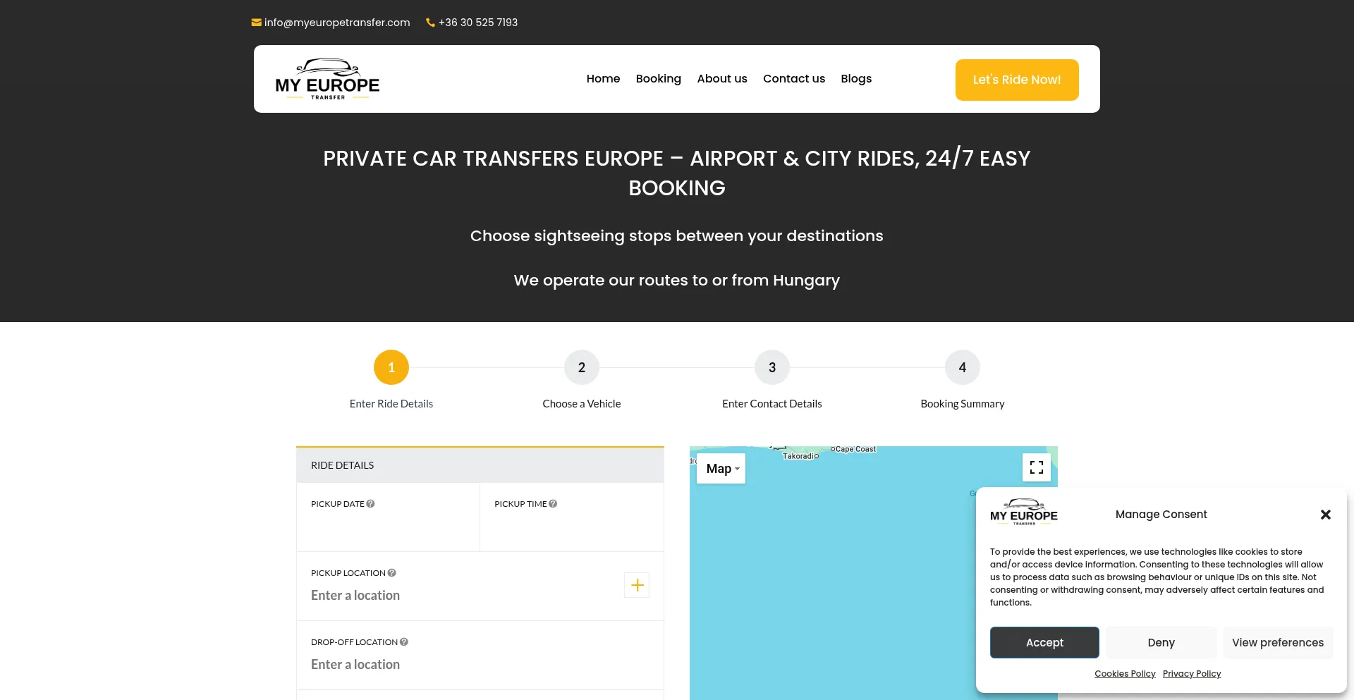 Myeuropetransfer.com