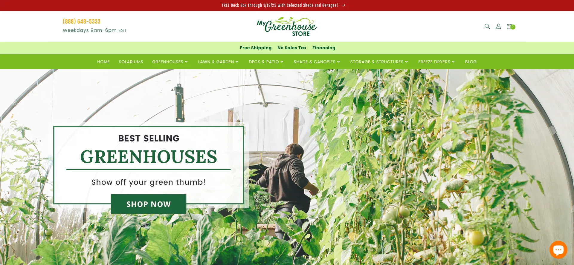 Mygreenhousestore.com