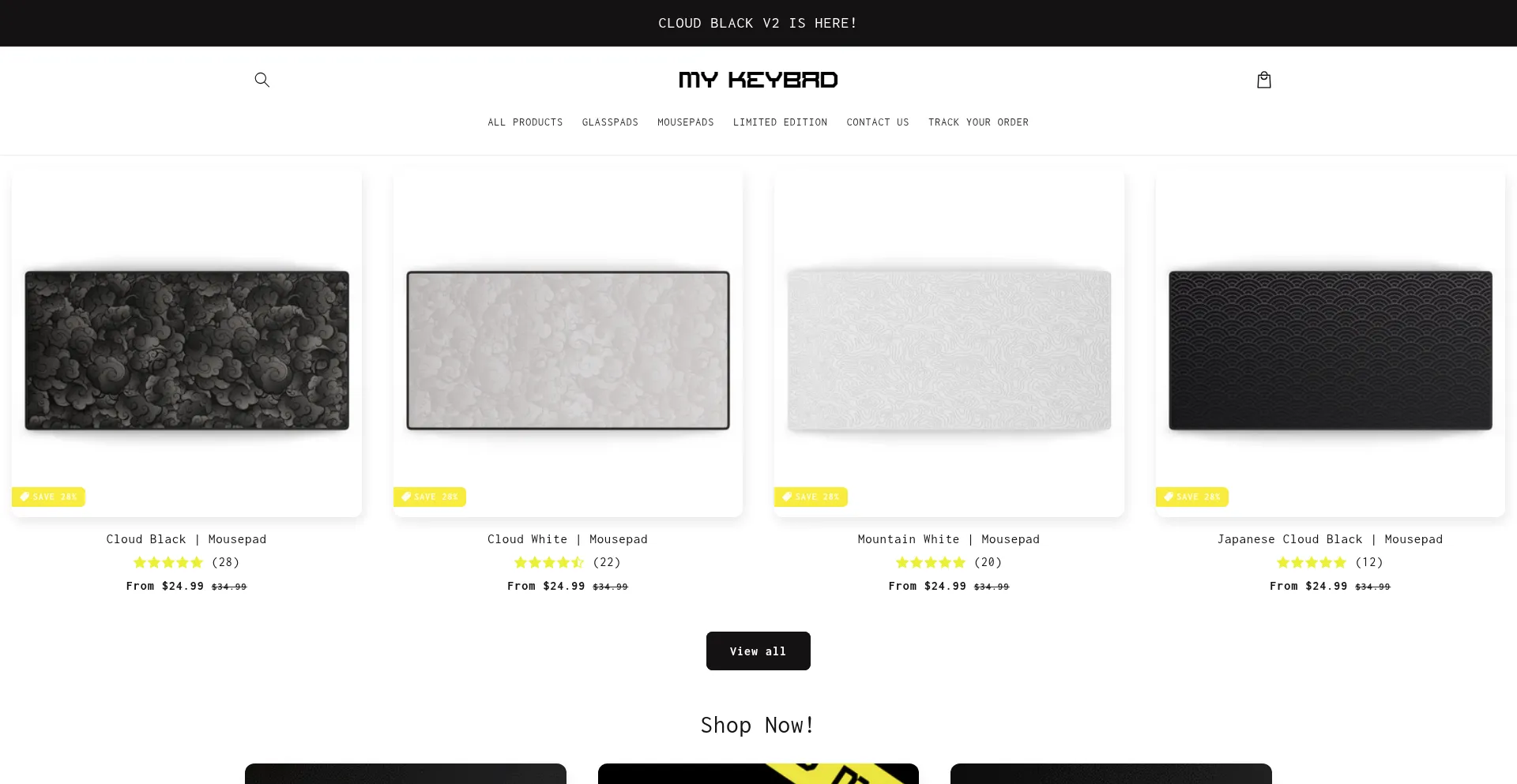 Website screenshot of Mykeybrd.com