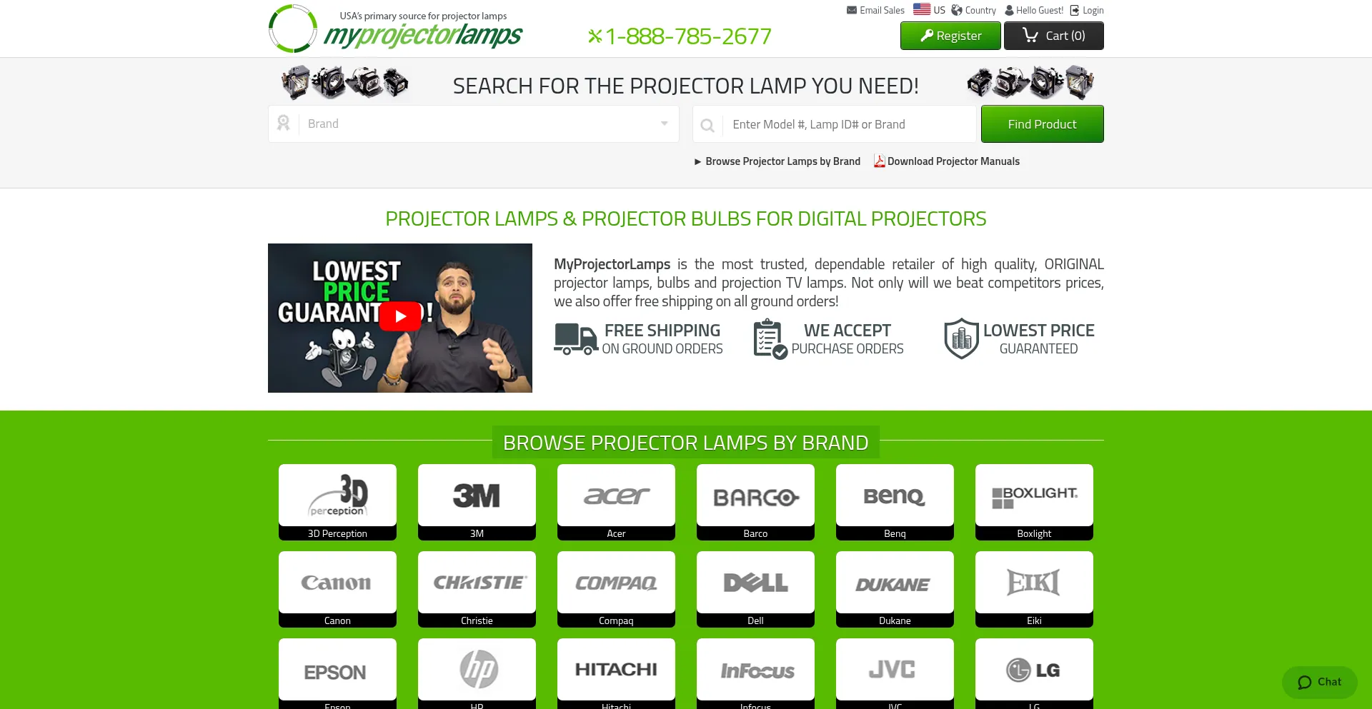 Ist Myprojectorlamps.com sicher und vertrauenswürdig?