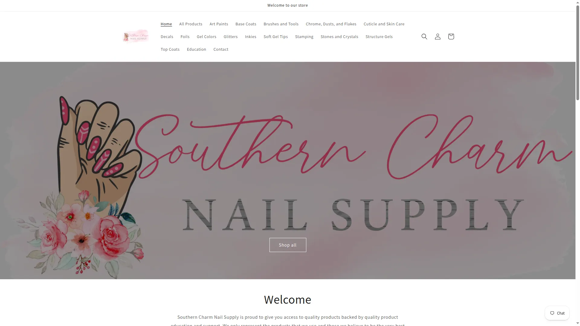 Nailsbyerinandcompaynailsupply.com