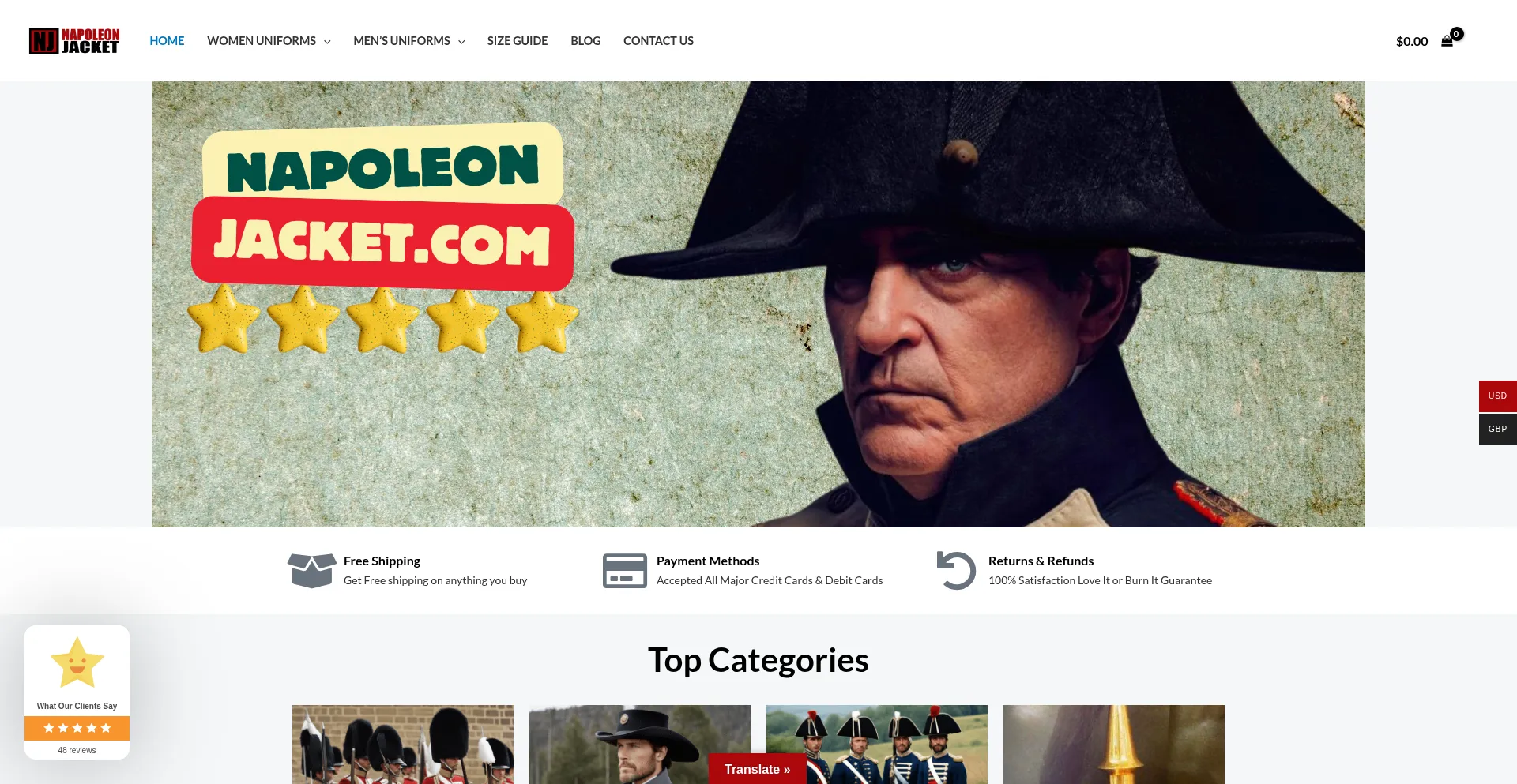 Napoleonjacket.com