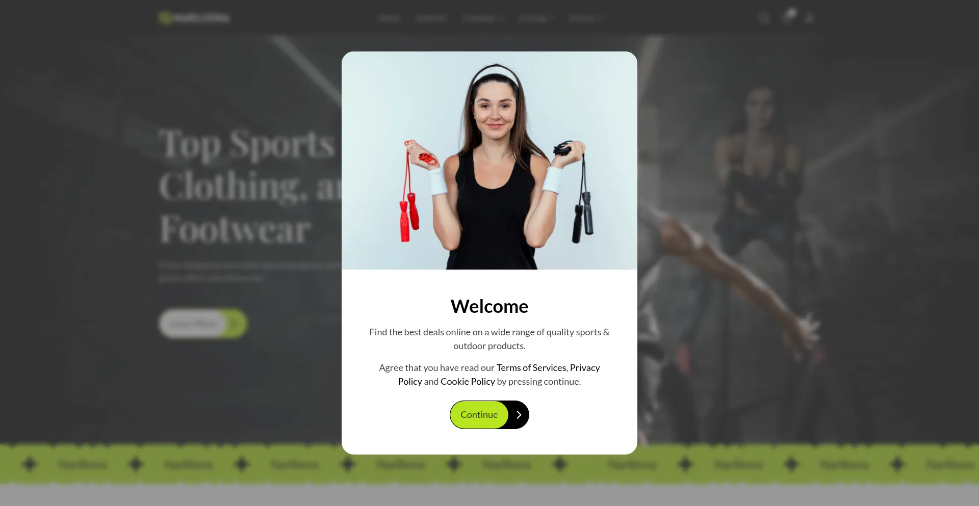 Website screenshot of Narlliona.com