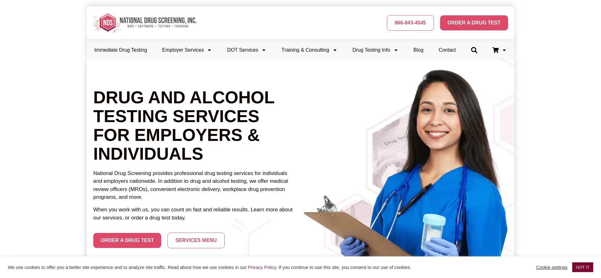 Ist Nationaldrugscreening.com sicher und vertrauenswürdig?