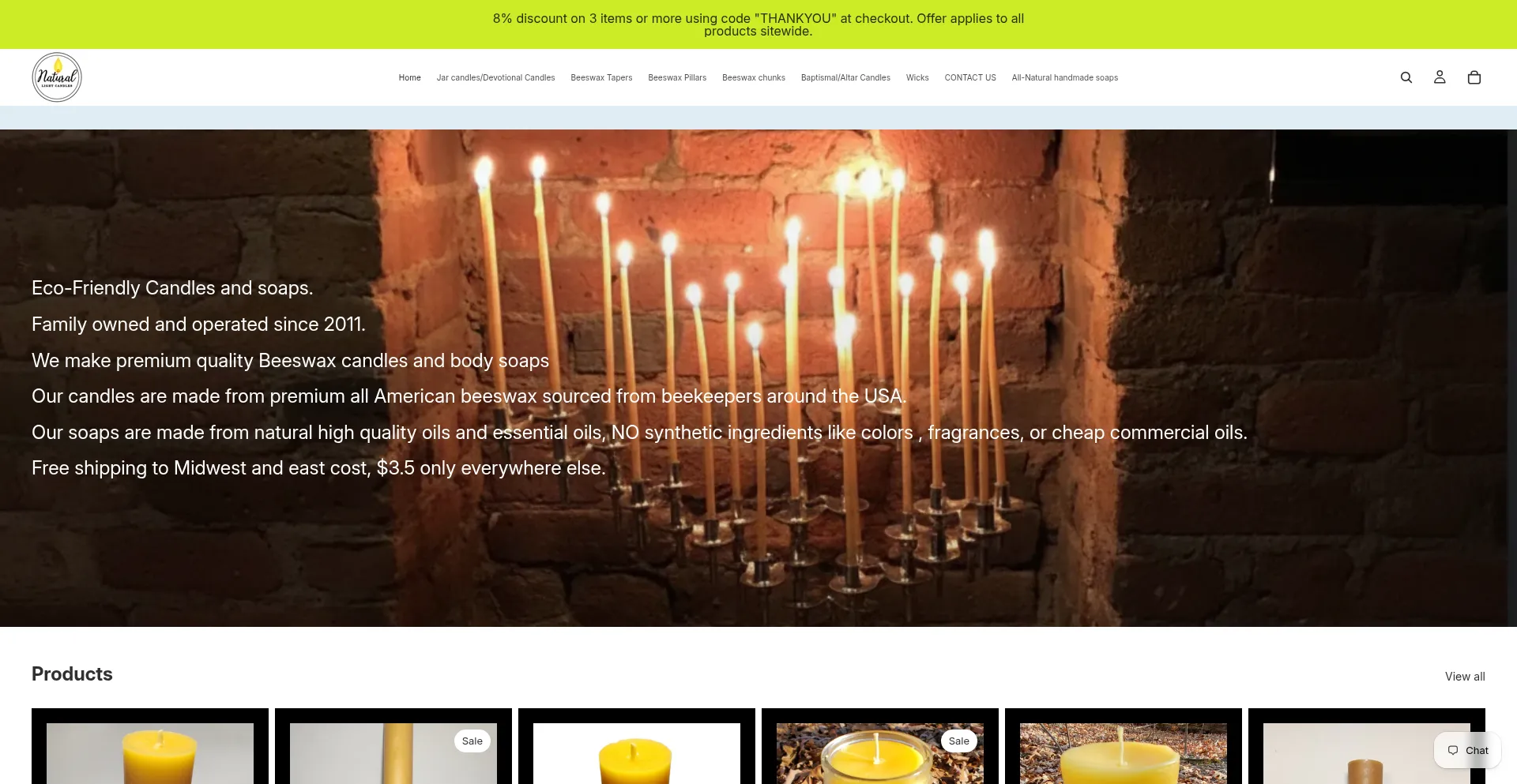 Naturallightcandles.com