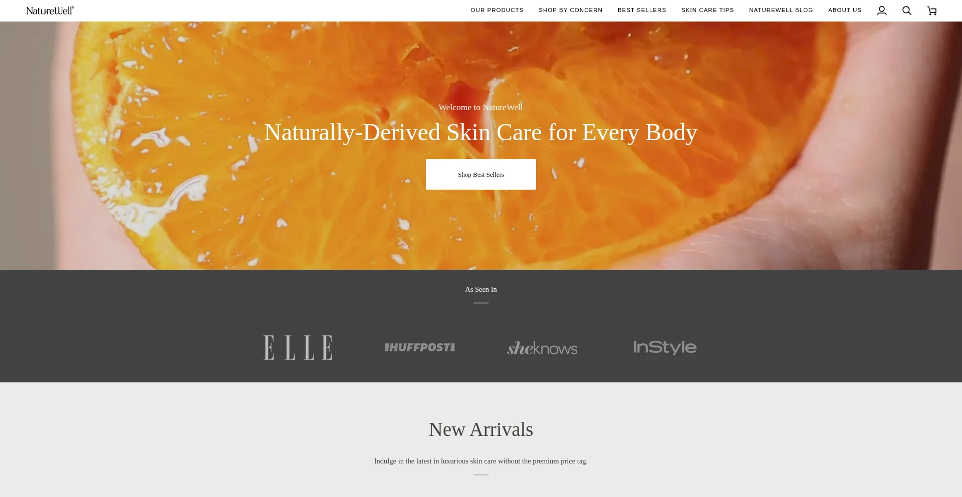 Ist Naturewellbeauty.com sicher und vertrauenswürdig?