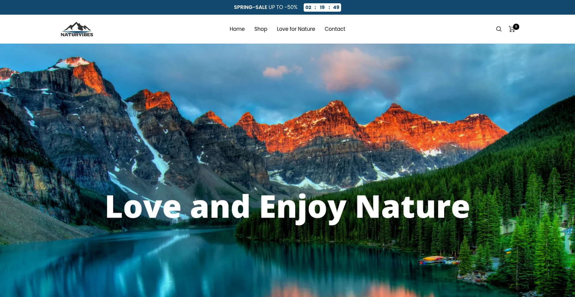 Naturvibes.de Screenshot