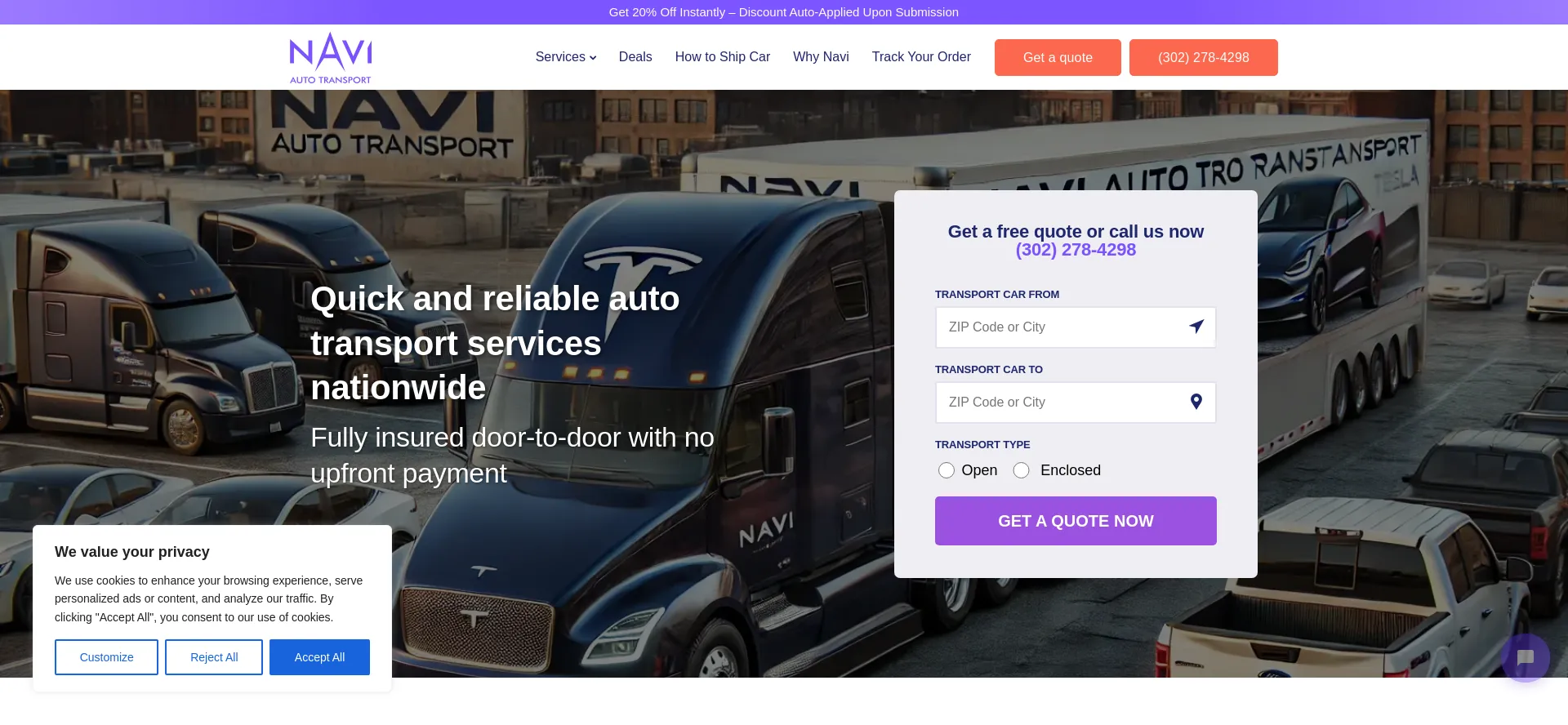 Ist Naviautotransport.com sicher und vertrauenswürdig?
