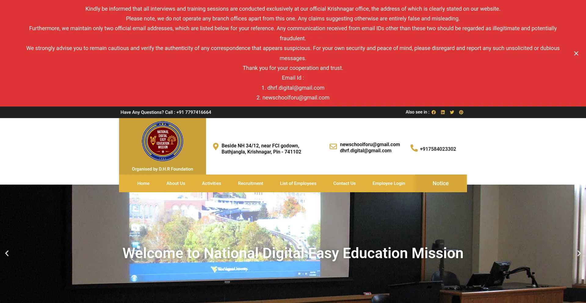 Ndeem.org.in