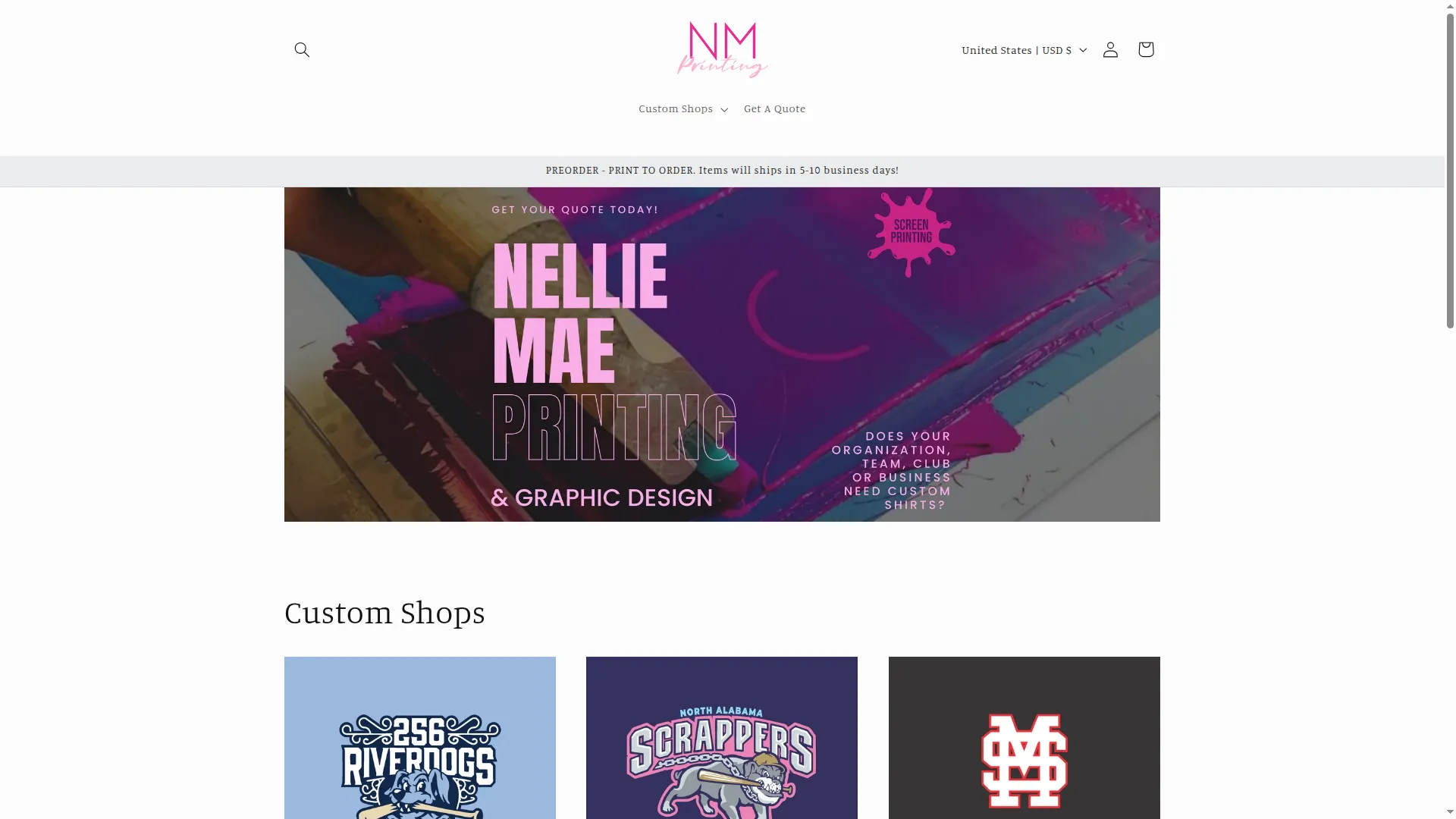 Nelliemaeprinting.com