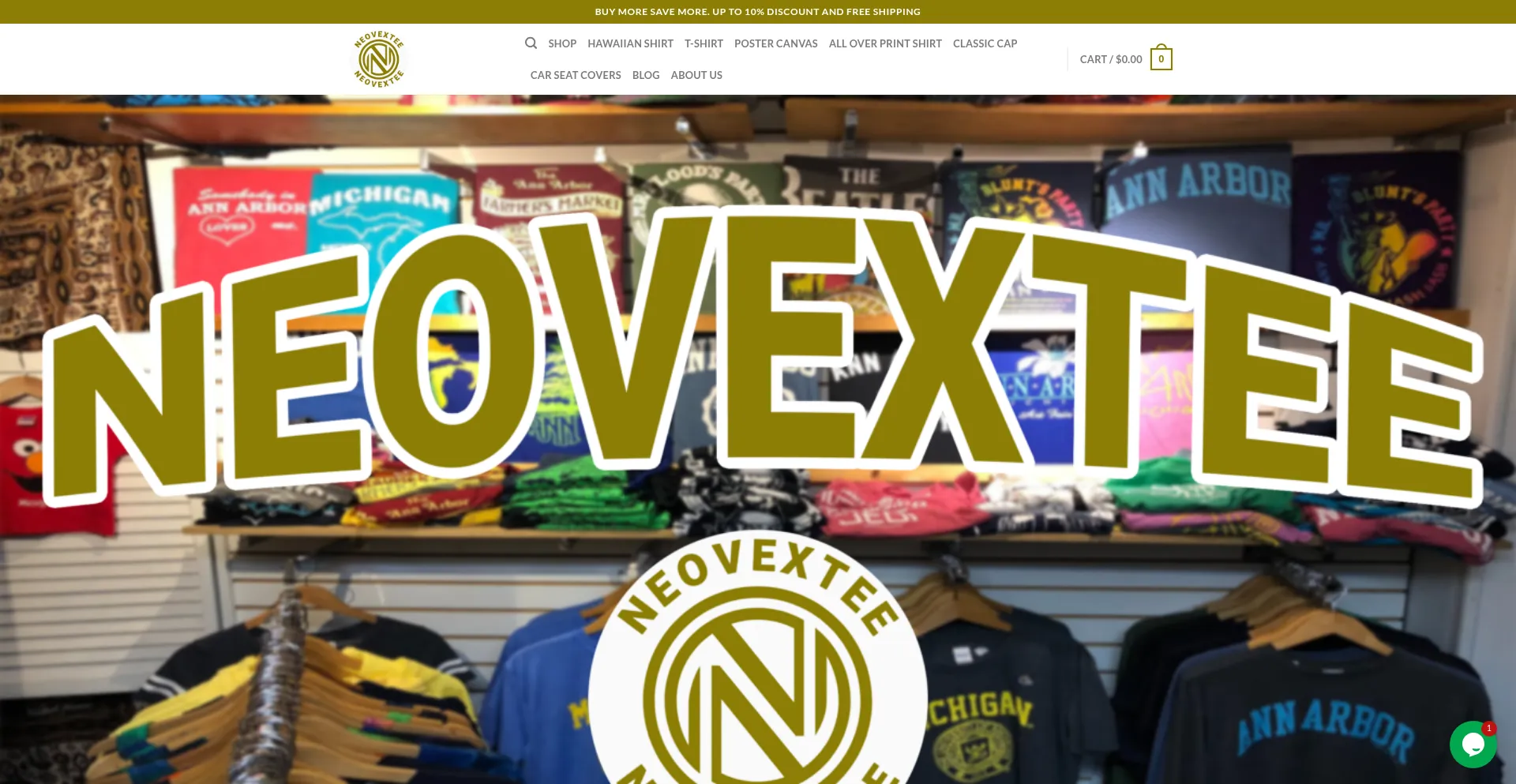 Website screenshot of Neovextee.com