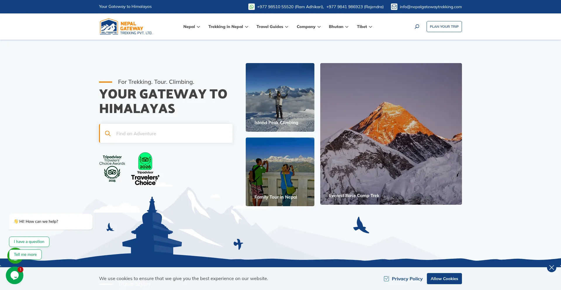 Nepalgatewaytrekking.com