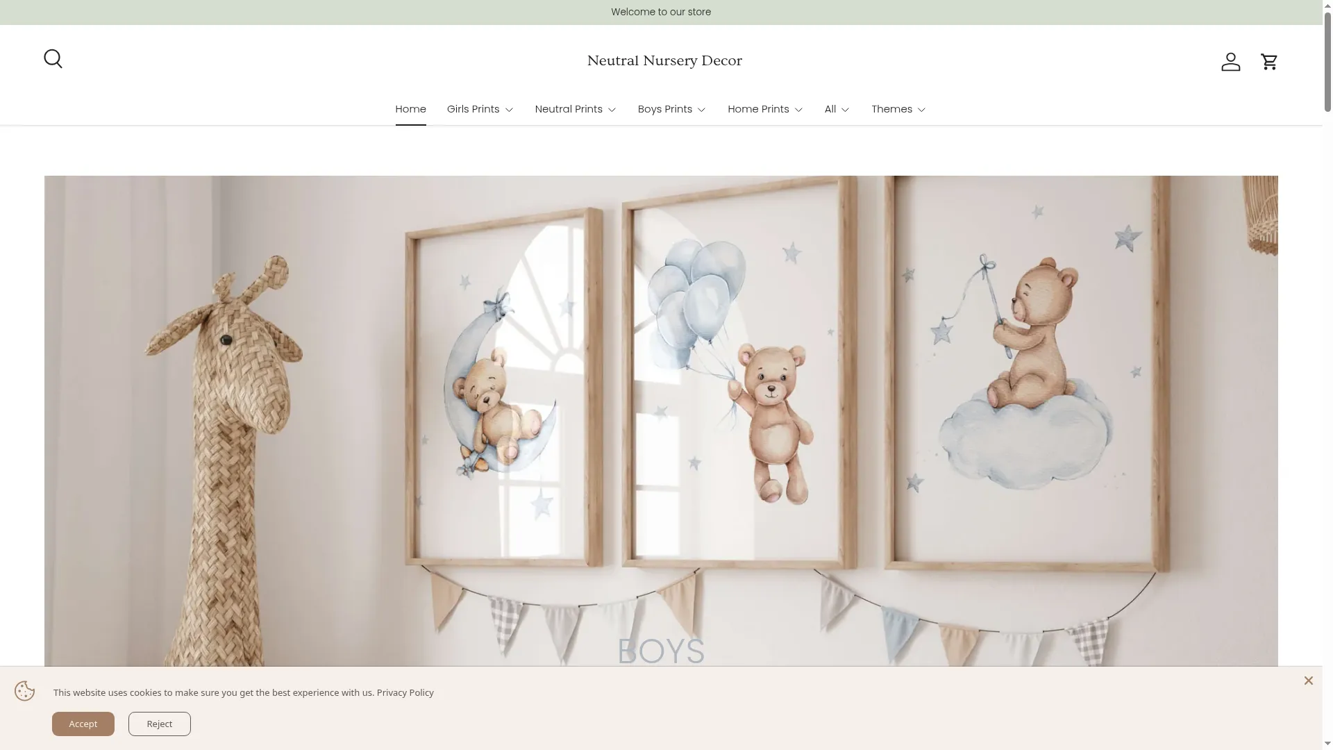 Neutralnurserydecor.com