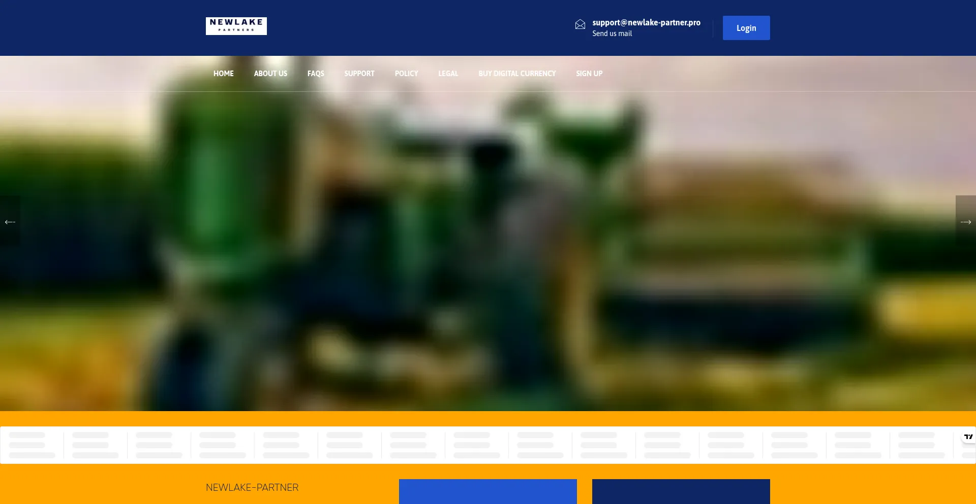 Newlake-partner.pro Screenshot