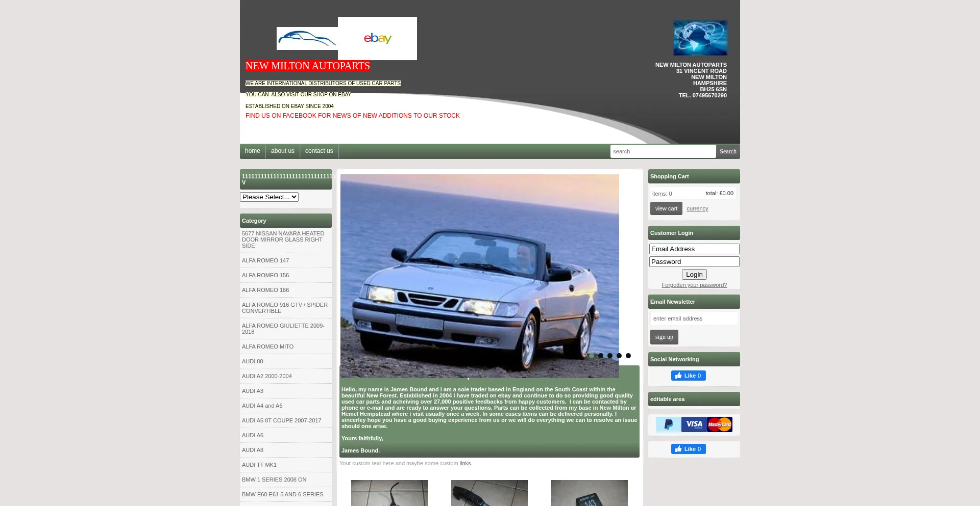 Ist Newmiltonautoparts.com sicher und vertrauenswürdig?