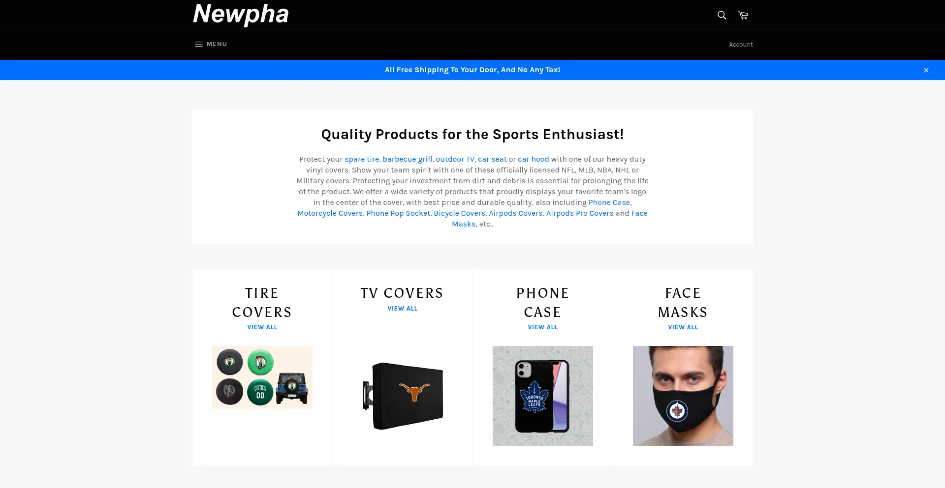 Newpha.com Screenshot