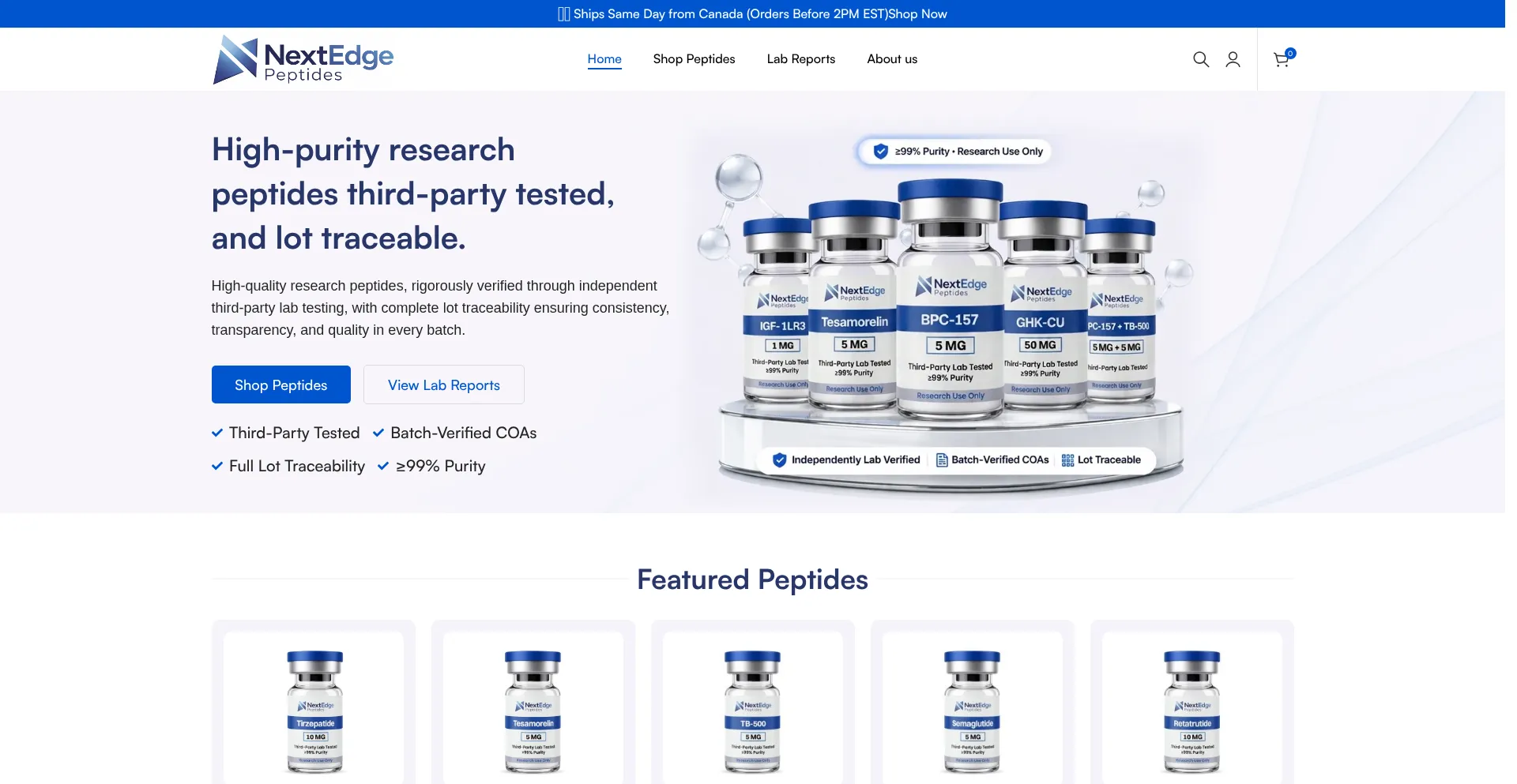 Nextedgepeptides.com