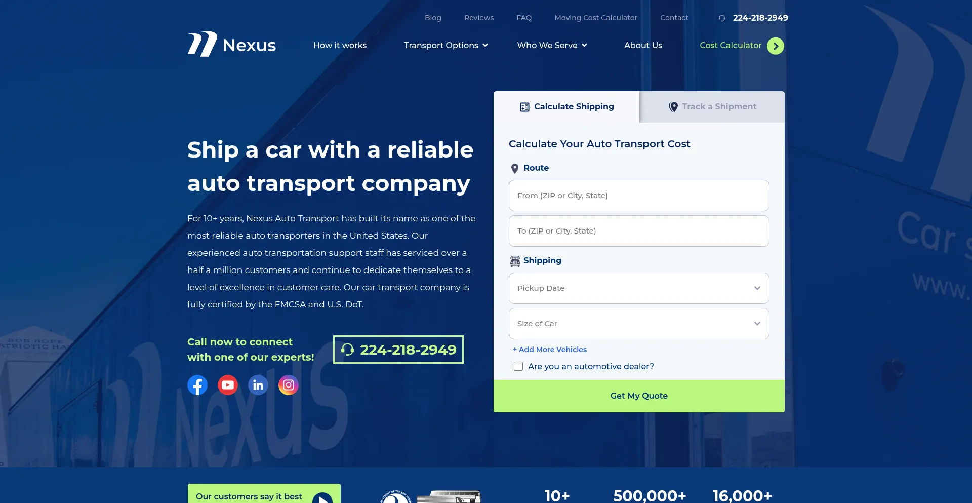 Ist Nexusautotransport.com sicher und vertrauenswürdig?