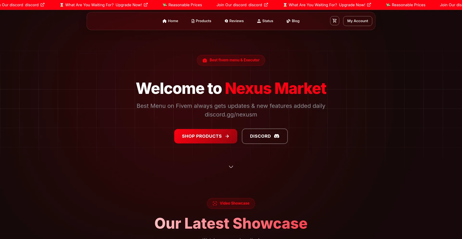 Nexusmenu.store
